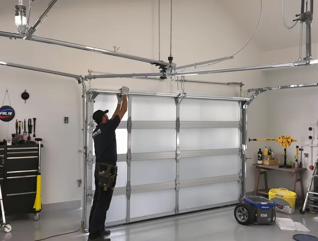 Lake Elsinore Garage Door Repair certified team performing precision garage door installation in Lake Elsinore