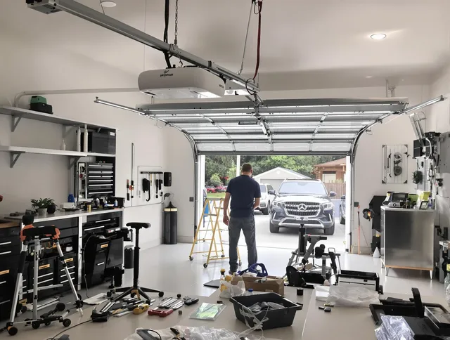 Garage door opener installation by Lake Elsinore Garage Door Repair in Lake Elsinore