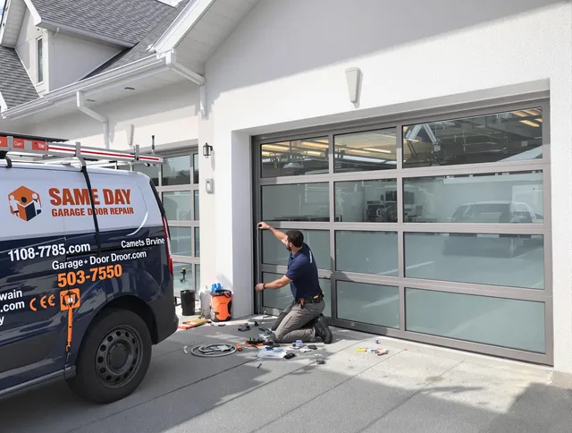 Same-day garage door repair service by Lake Elsinore Garage Door Repair in Lake Elsinore